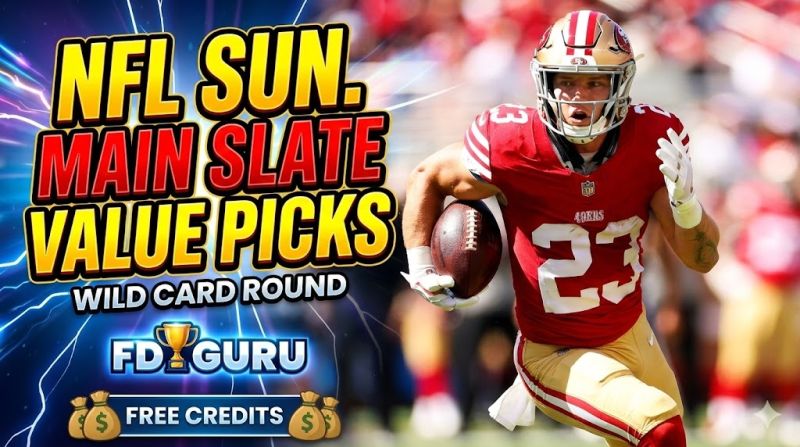 Image for the Tweet beginning: My NFL Sun. Main slate