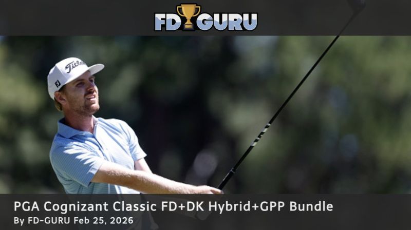 Image for the Tweet beginning: PGA for the Cognizant Classic