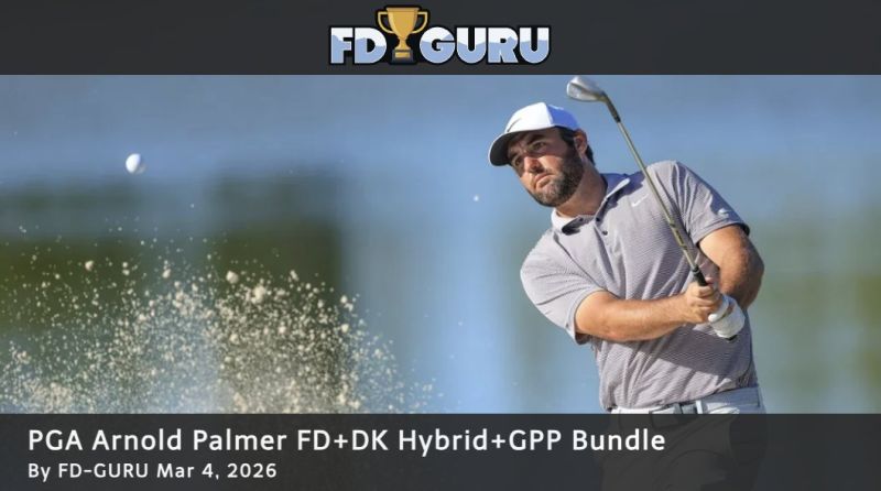 Image for the Tweet beginning: PGA for the Arnold Palmer