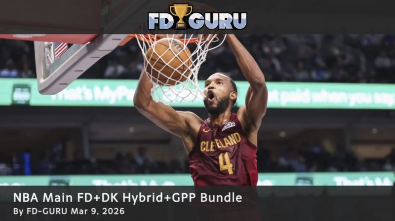 Image for the Tweet beginning: NBA for the main slate