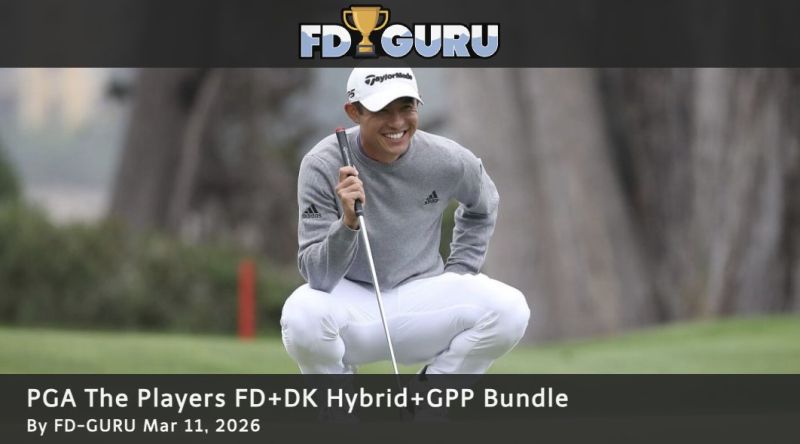 Image for the Tweet beginning: PGA for The Players this