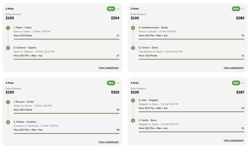 Image for the Tweet beginning: Last 4 parlayplay plays 🔥

Stop